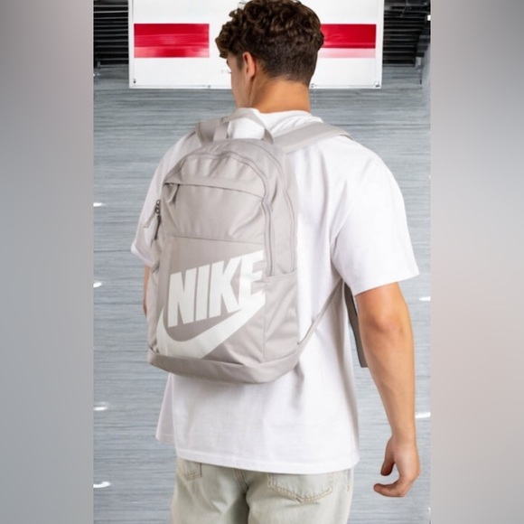Nike ElementalLight Khaki And White Backpack